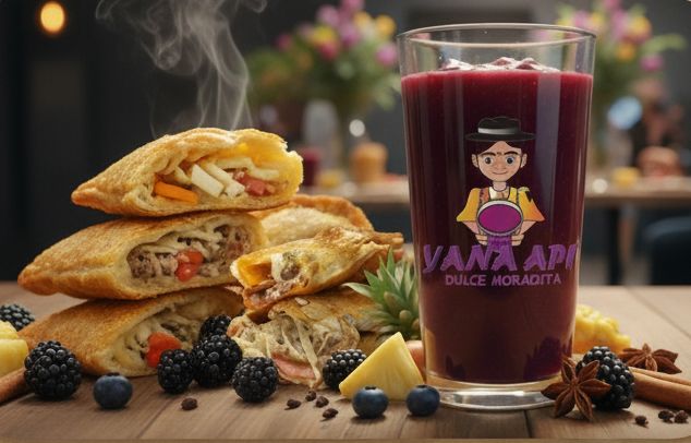 COMBO DE 4 VASOS - COLADA MORADA
