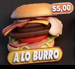Hamburguesa a lo Burro