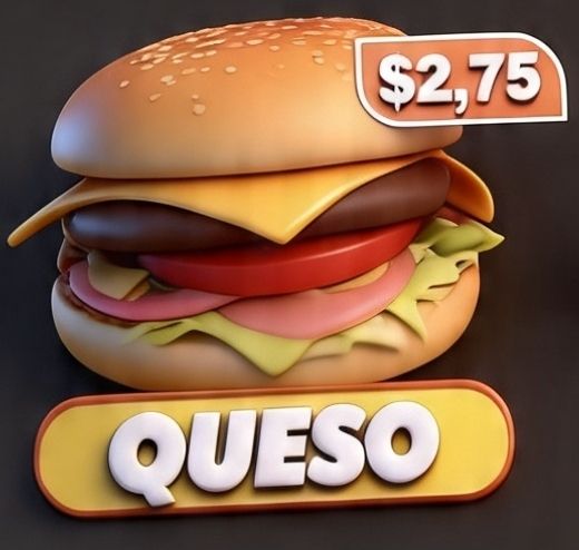 Hamburguesa con Queso