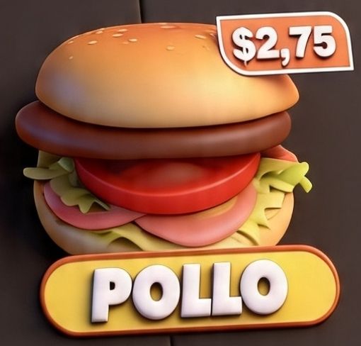 Hamburguesa de Pollo