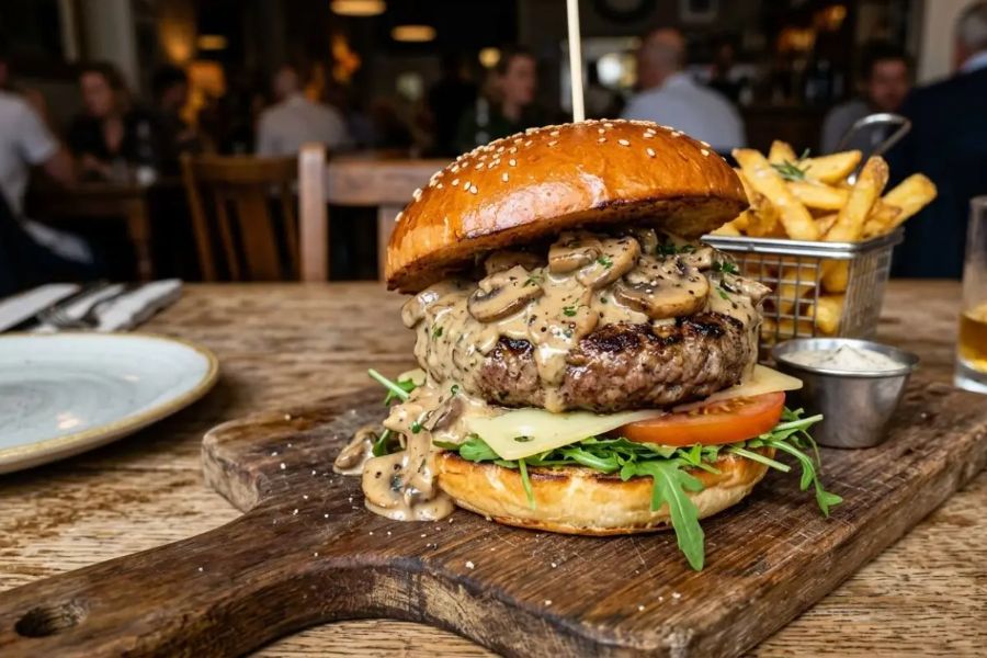Mushroom Burguer