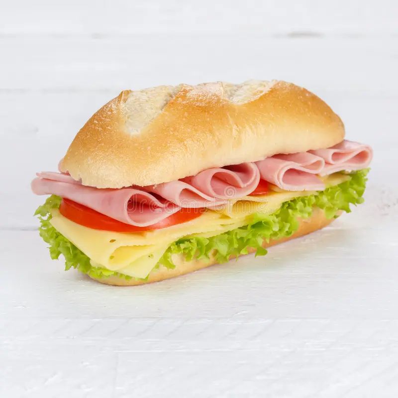Sanduche de Jamón y Queso