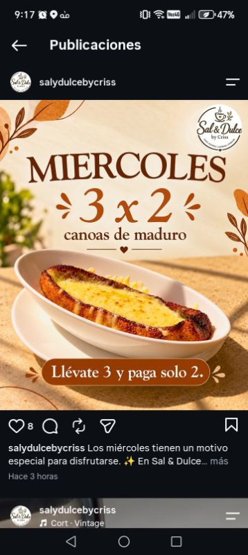 Canoa con Queso