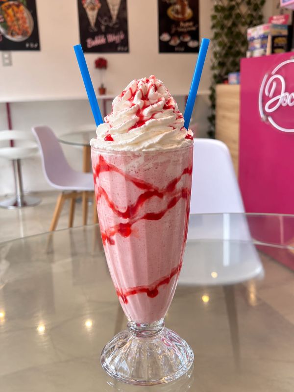 Milkshake de fresa