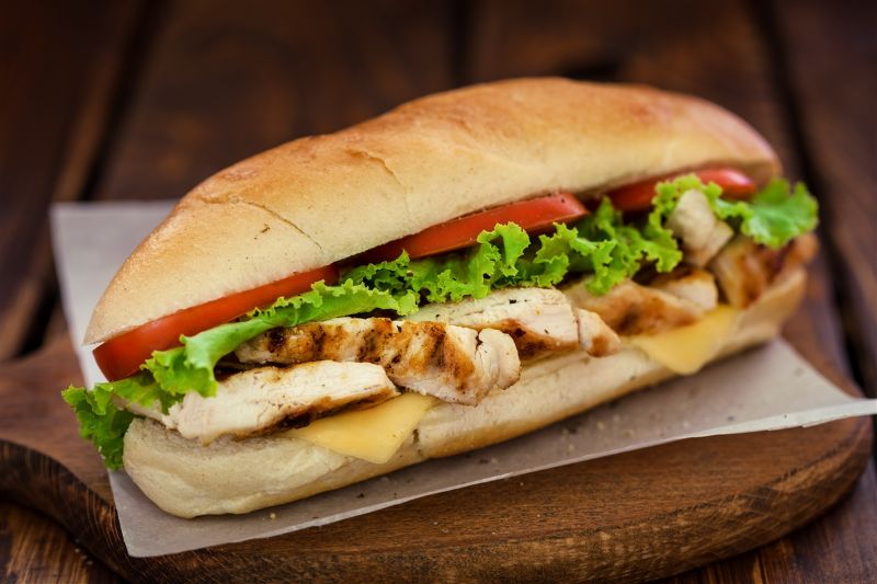 Sanduche de Pollo