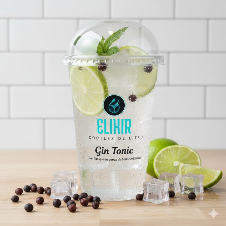 Gin Tonic Clásico (Gin) 1 litro