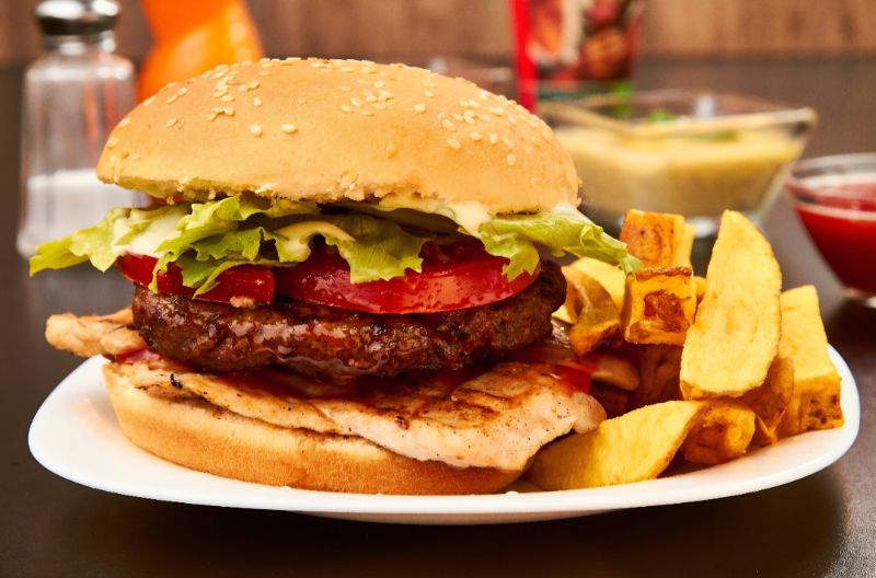 Hamburguesa mixta