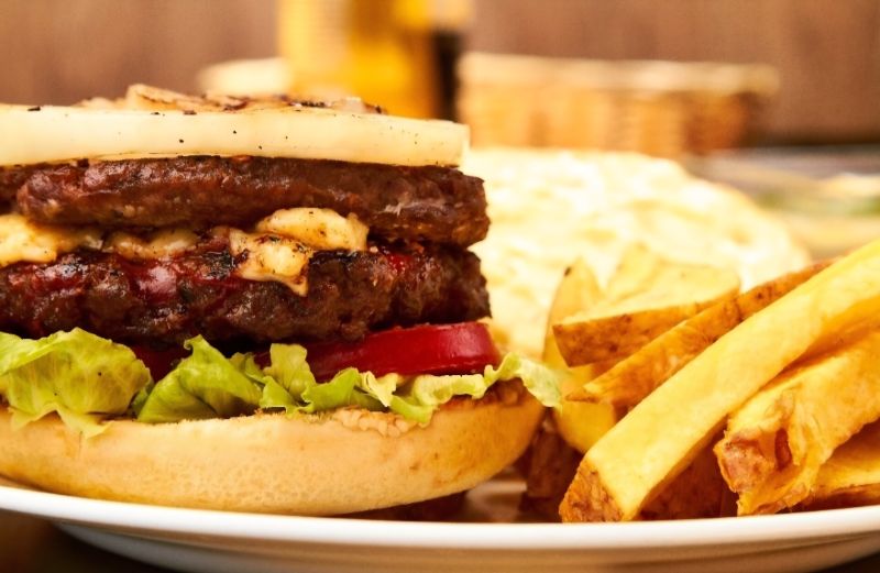 Hamburguesa blue cheese