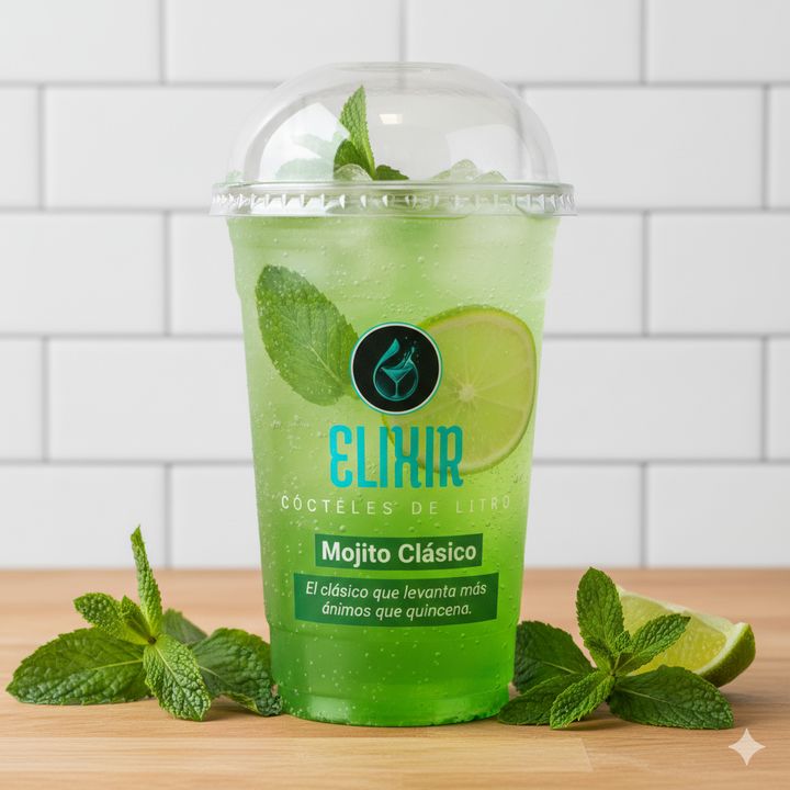 Mojito Clásico (Ron) 1 litro