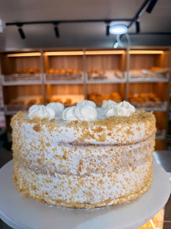 Torta Mediana de Vainilla