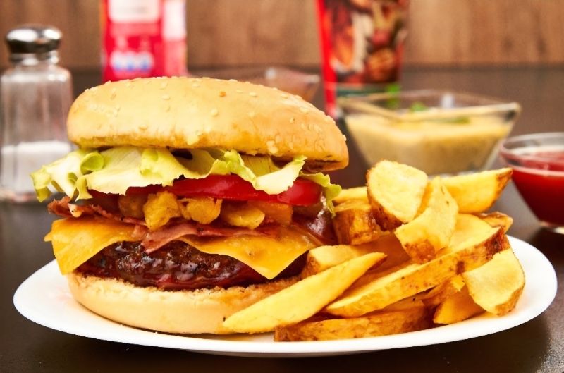 Hamburguesa hawaiana