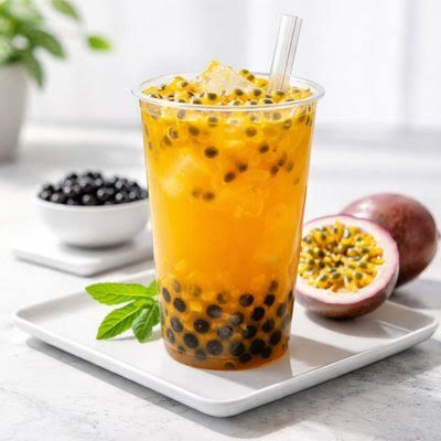 Bubble Tea de Maracuyá
